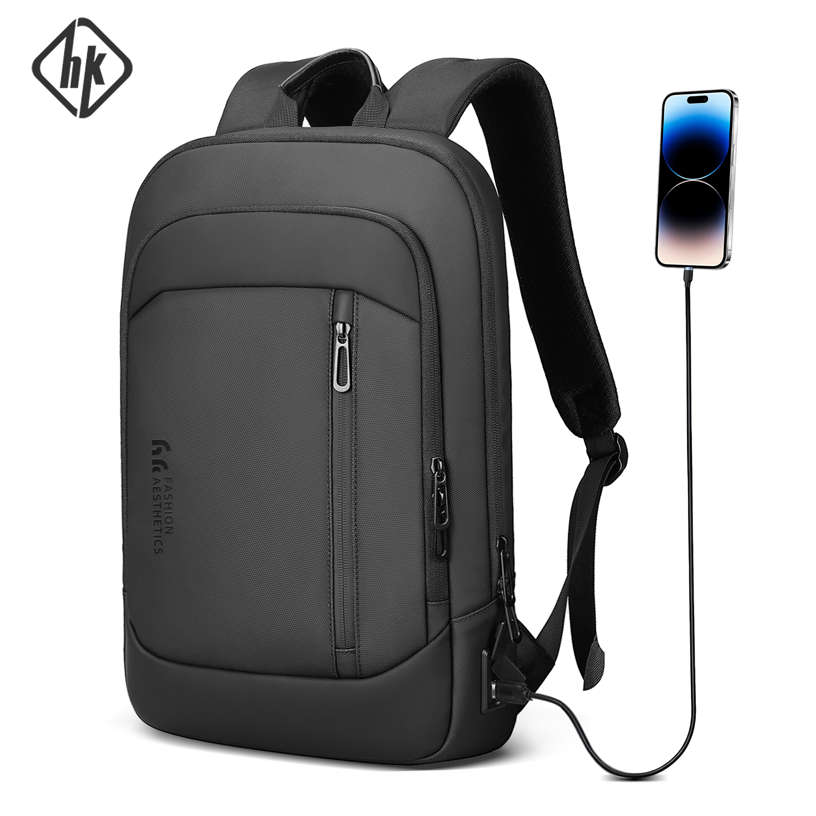 Laptop Backpack Anti Theft - HK Lightweight Men's Business Backpack 15.6