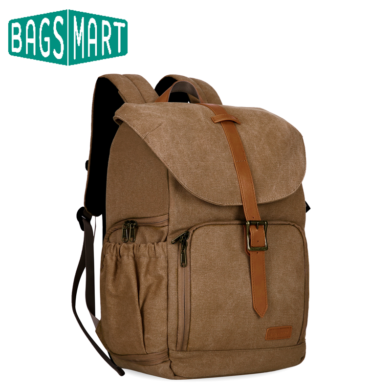 Laptop Backpack Anti Theft - BAGSMART Camera Bag DSLR Photographers Backpack