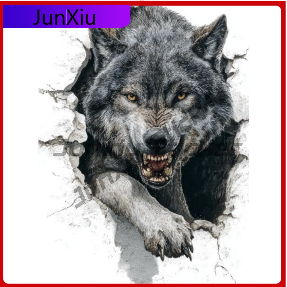 Howling Grey Wolf Peeking Aest - Laptop Unique Accessories avis et prix