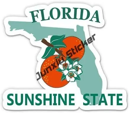 Creative Florida Flag Sticker  - Laptop Accessories Logo avis et prix