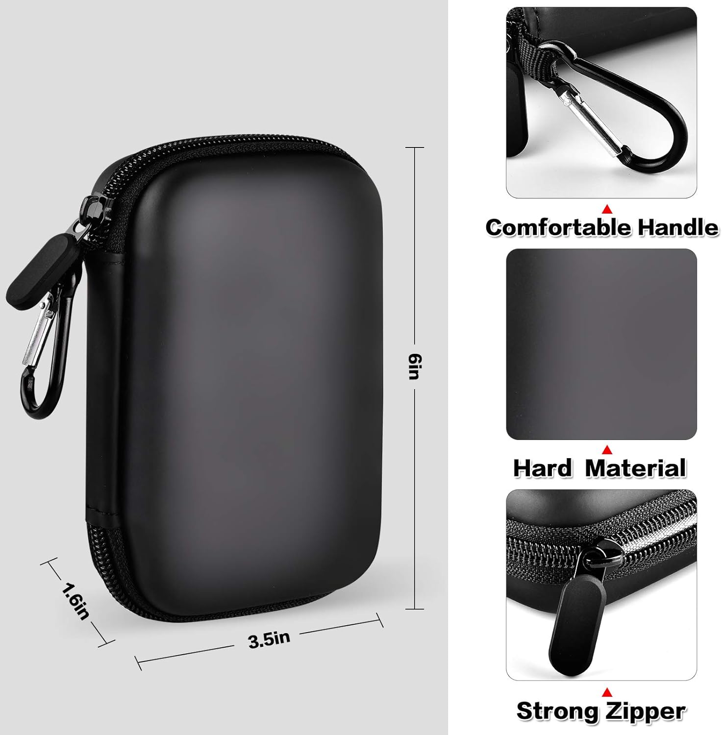 Universal USB 3.2 SSD Case, Sh - Cable Management Bag avis et prix