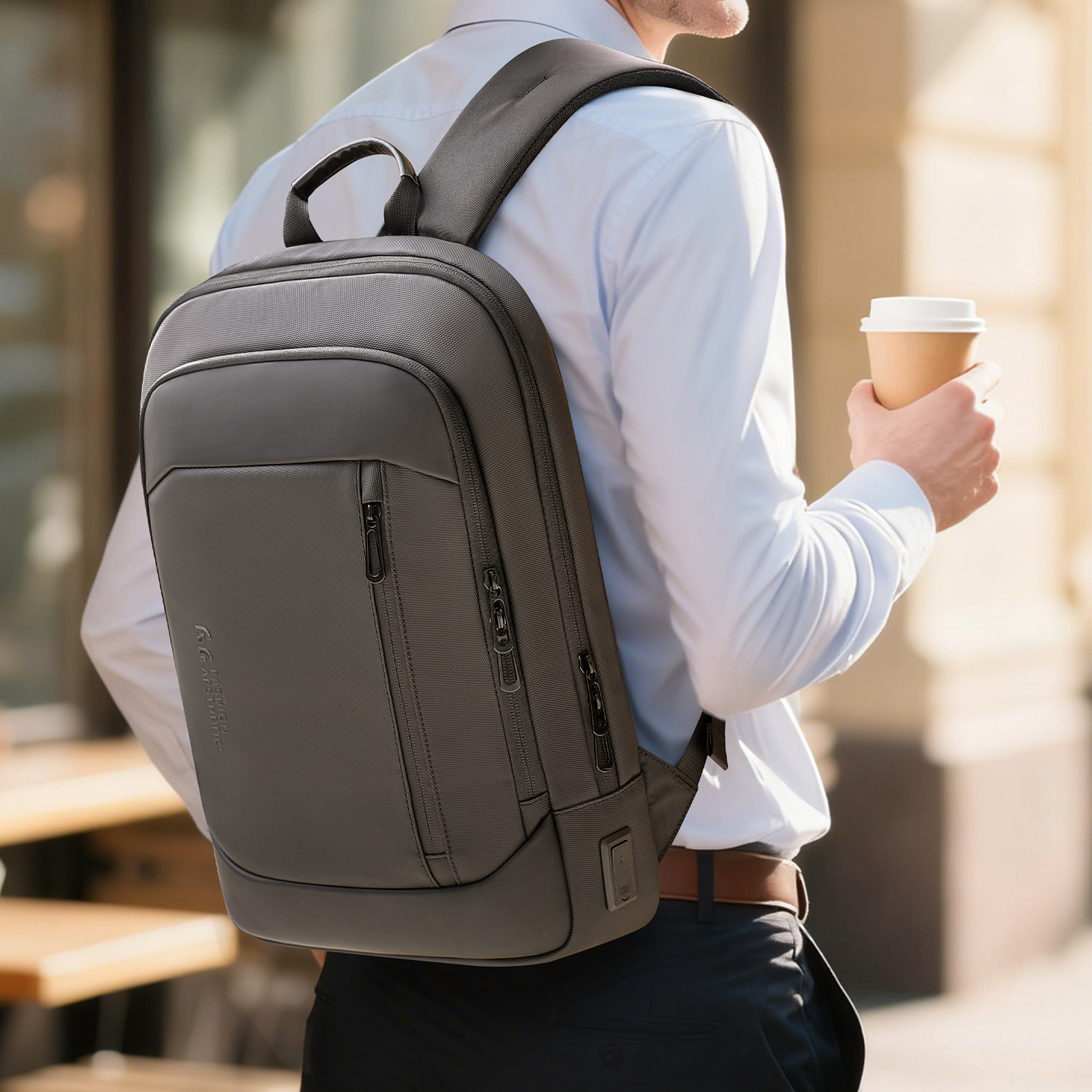 HK Lightweight Men's Business  - Laptop Backpack Anti Theft avis et prix