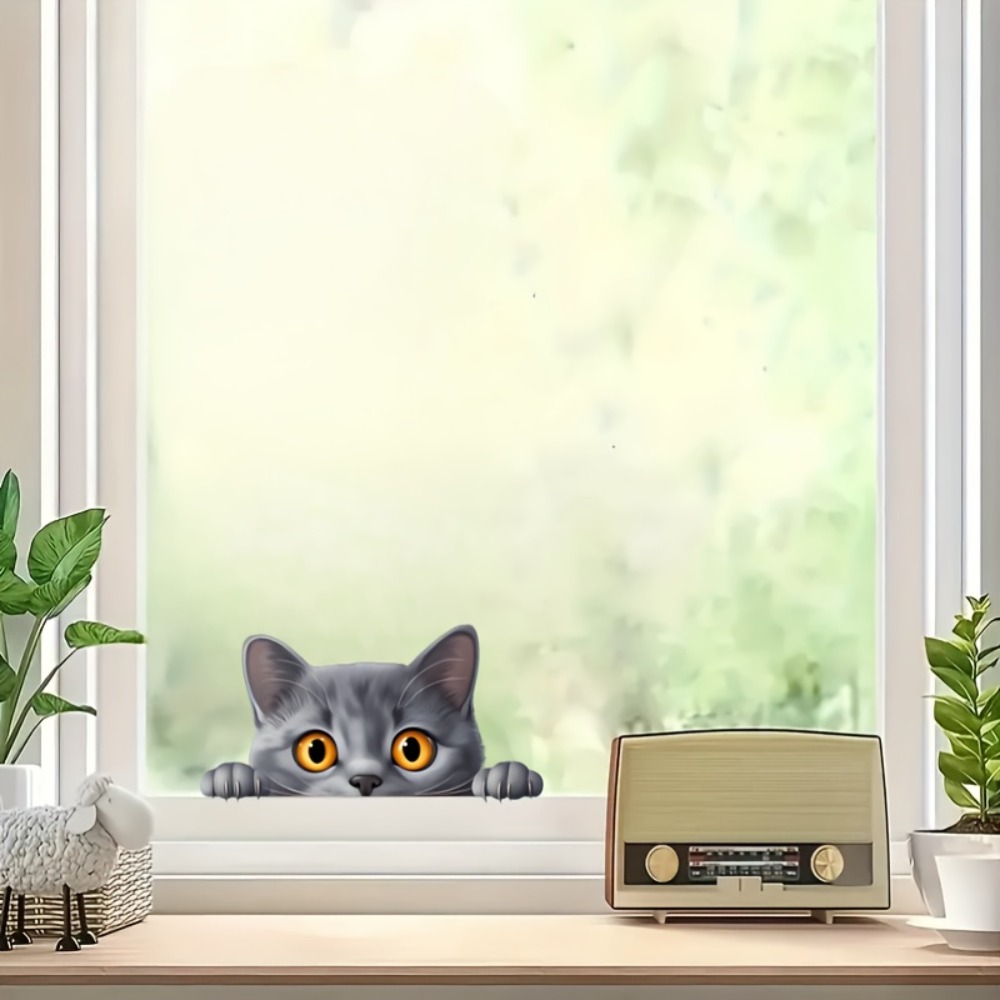 A Small Gray Cat Cute Car Lapt - Laptop Unique Accessories avis et prix