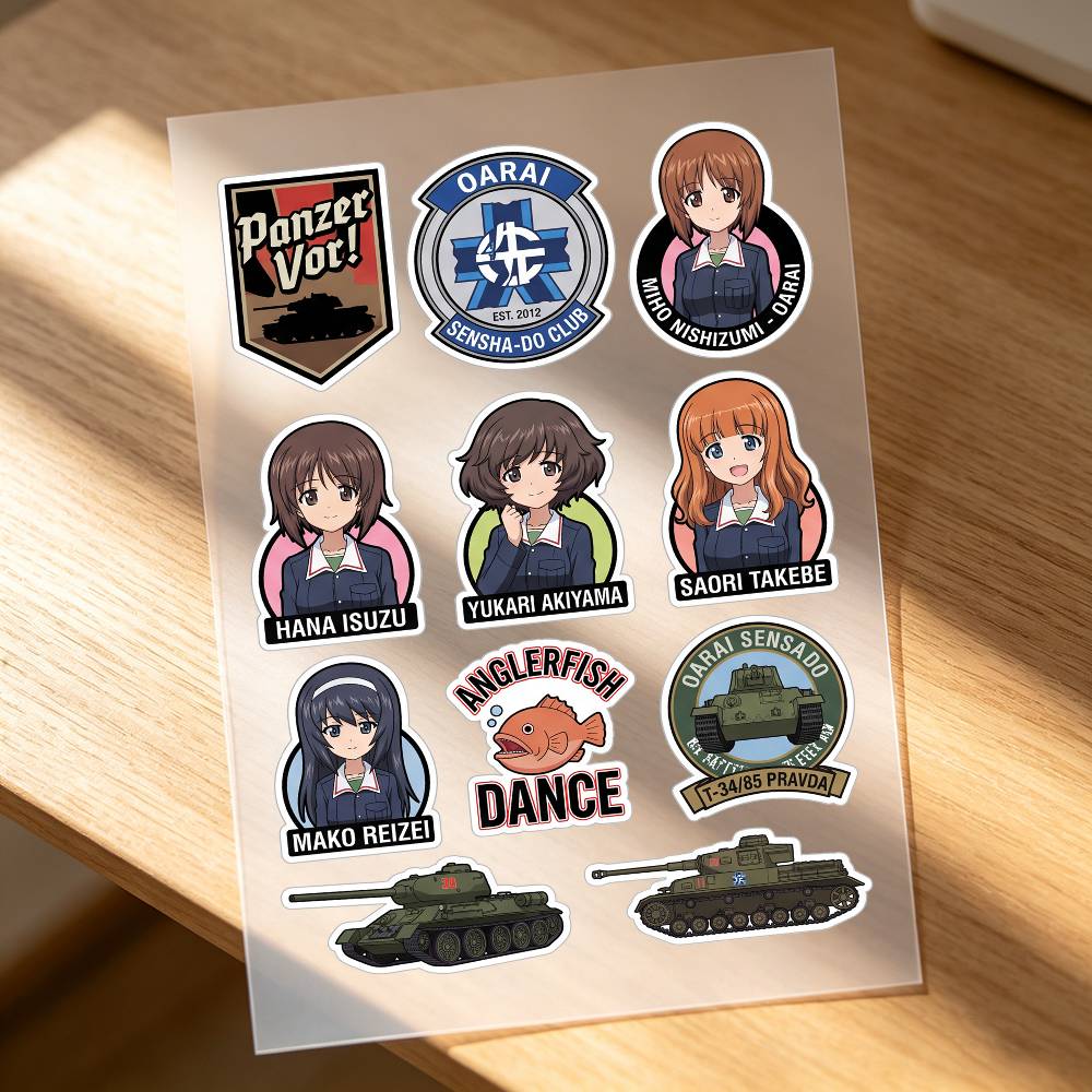 Anime Girls Und Panzer Motorcy - Laptop Accessories Girls avis et prix