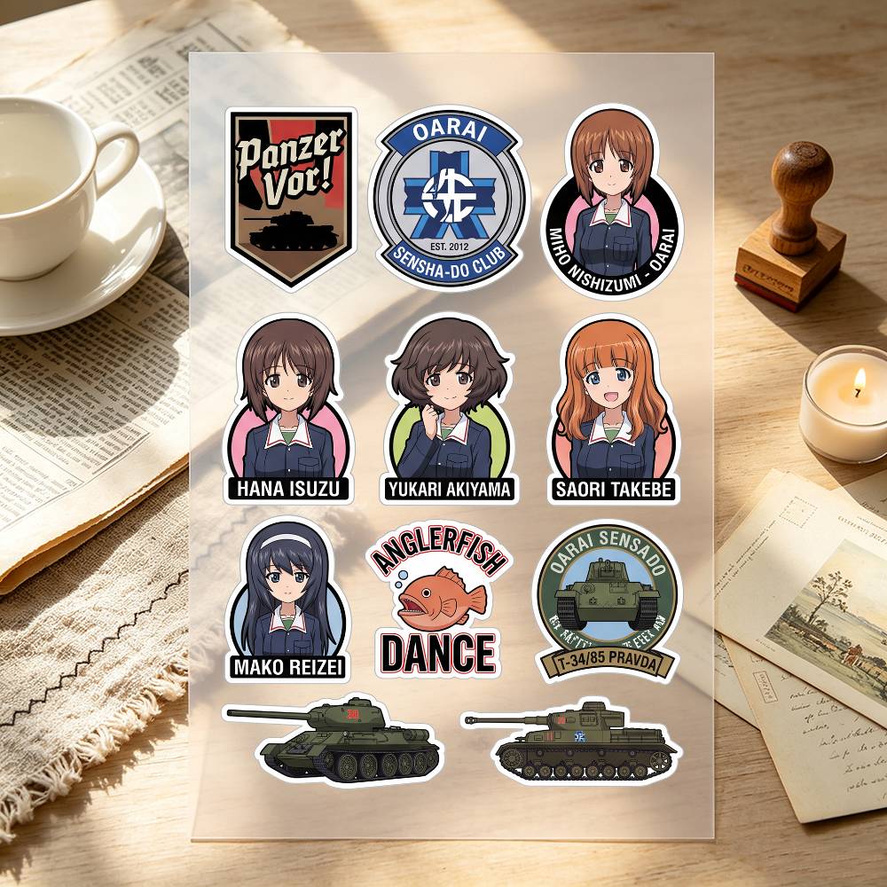Anime Girls Und Panzer Motorcy - Laptop Accessories Girls avis et prix