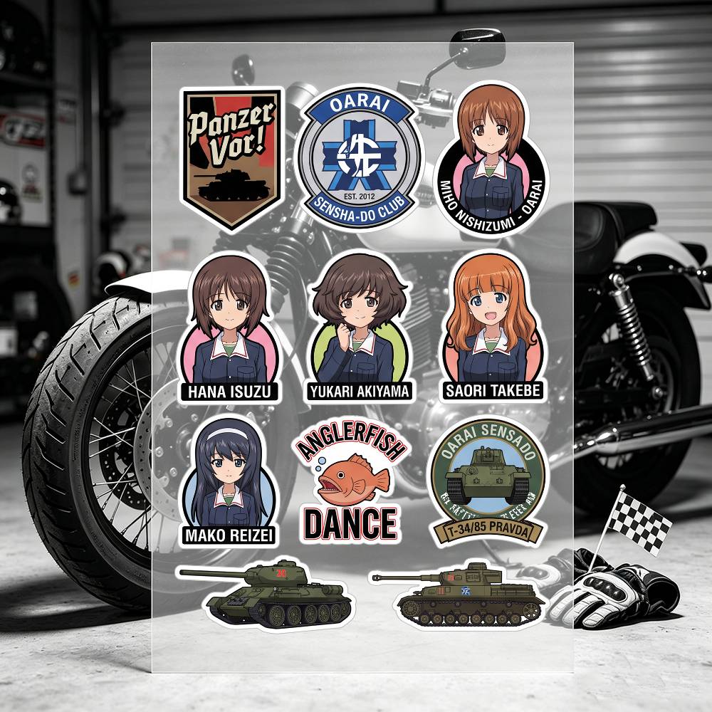 Anime Girls Und Panzer Motorcy - Laptop Accessories Girls avis et prix