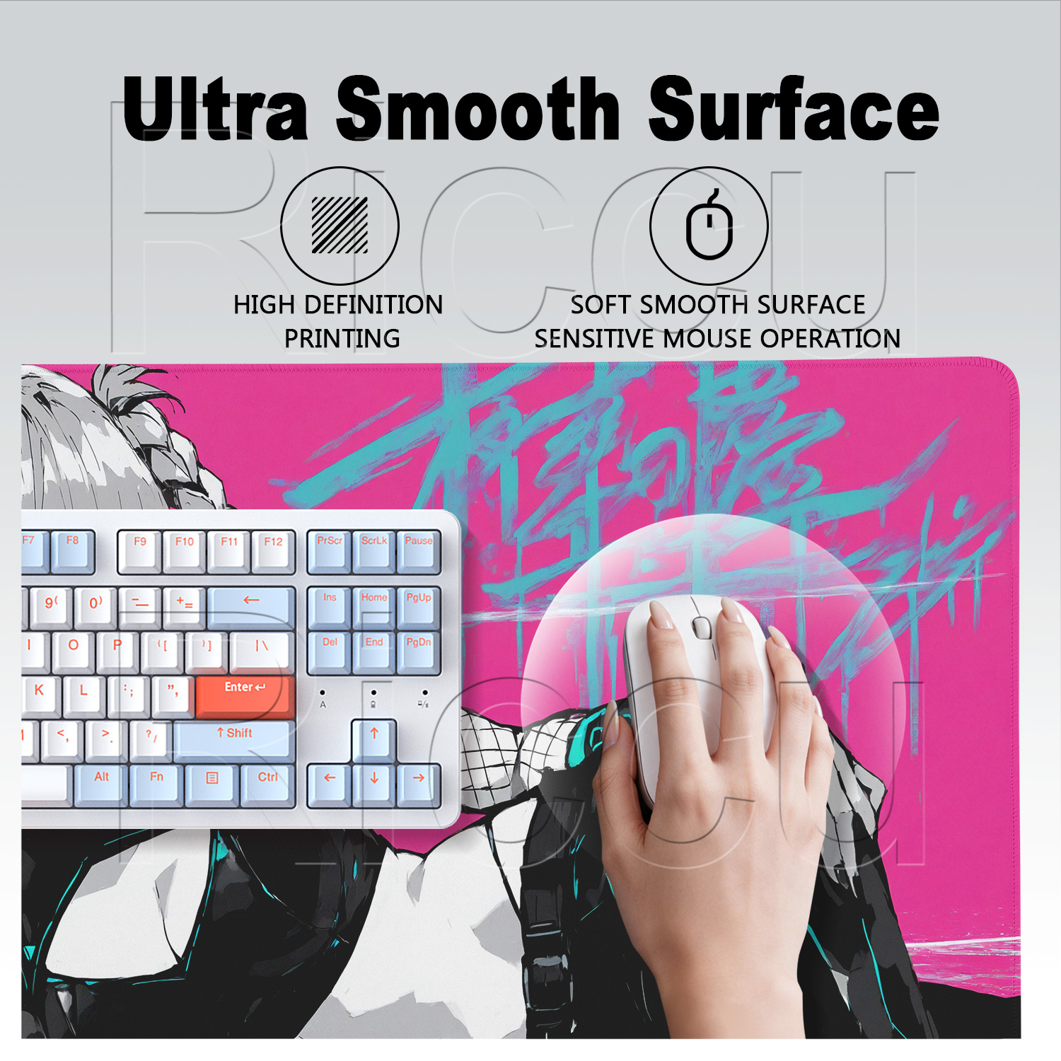 XXL Manga Laptop Keyboard Mat  - Laptop Accessories Productivity avis et prix