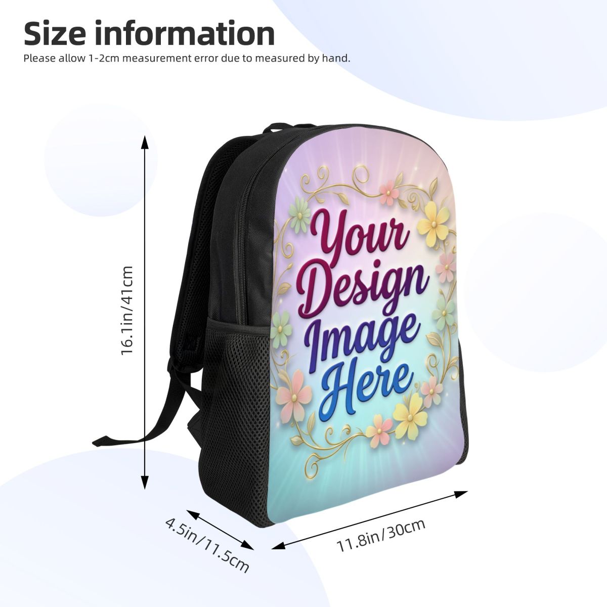 Custom Your Photo Logo Text La - Laptop Accessories Logo avis et prix