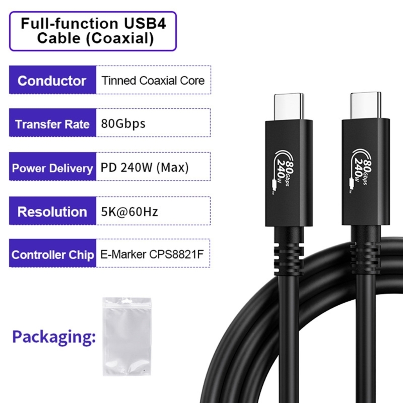 Q6PA USB C to USB C Cable for  - Laptop Open Accessories avis et prix