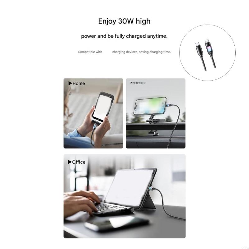 Q6PA USB C Charging Cable 30W  - Laptop Open Accessories avis et prix