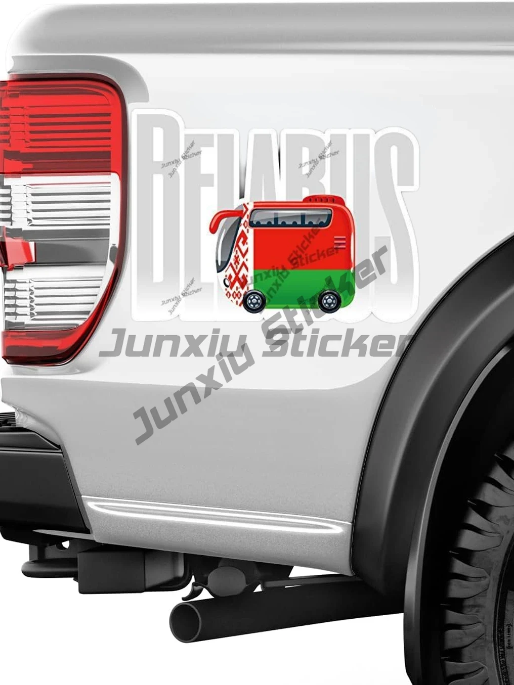 Belarus Travel Bus Flag Label  - Laptop Accessories Logo avis et prix