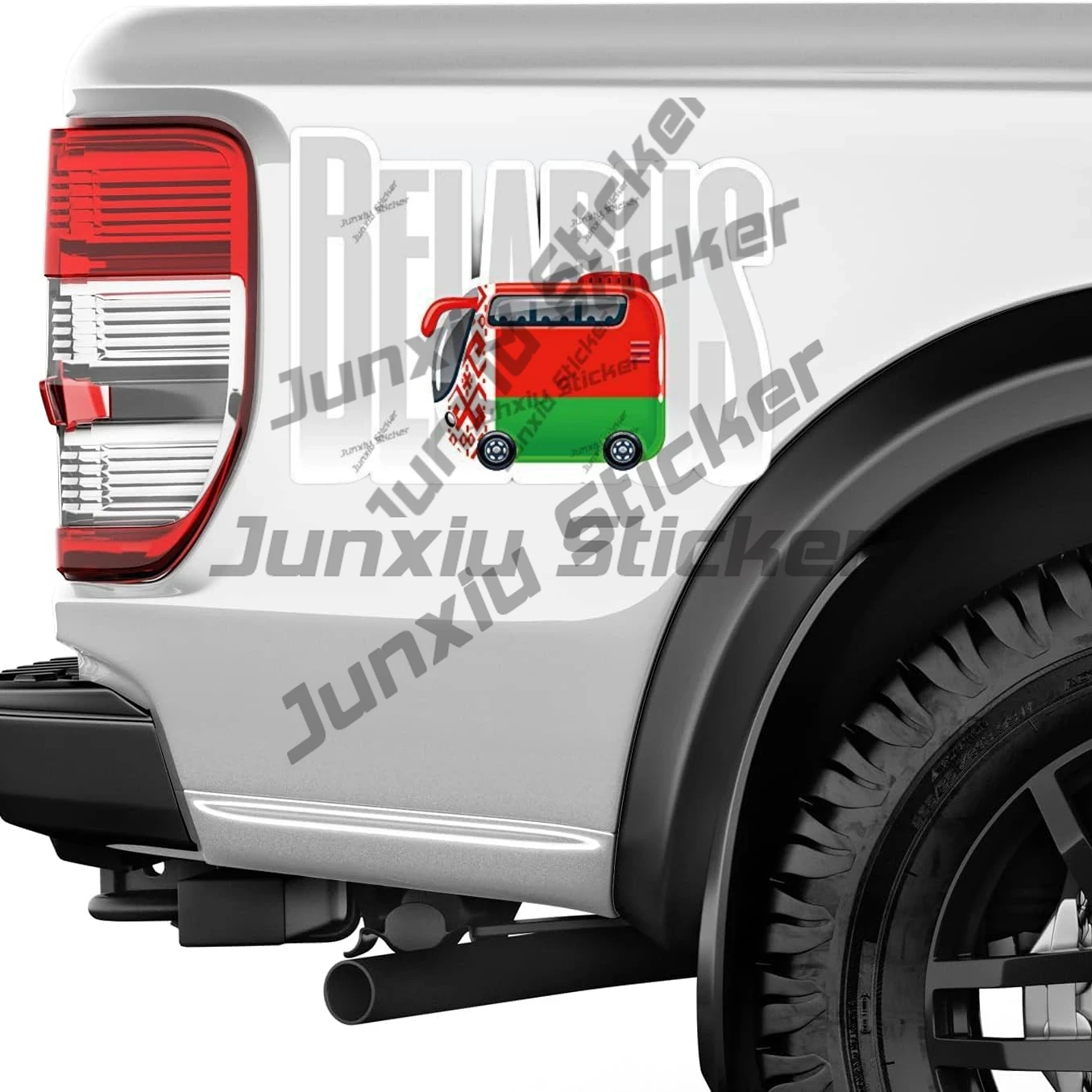 Belarus Travel Bus Flag Label  - Laptop Accessories Logo avis et prix