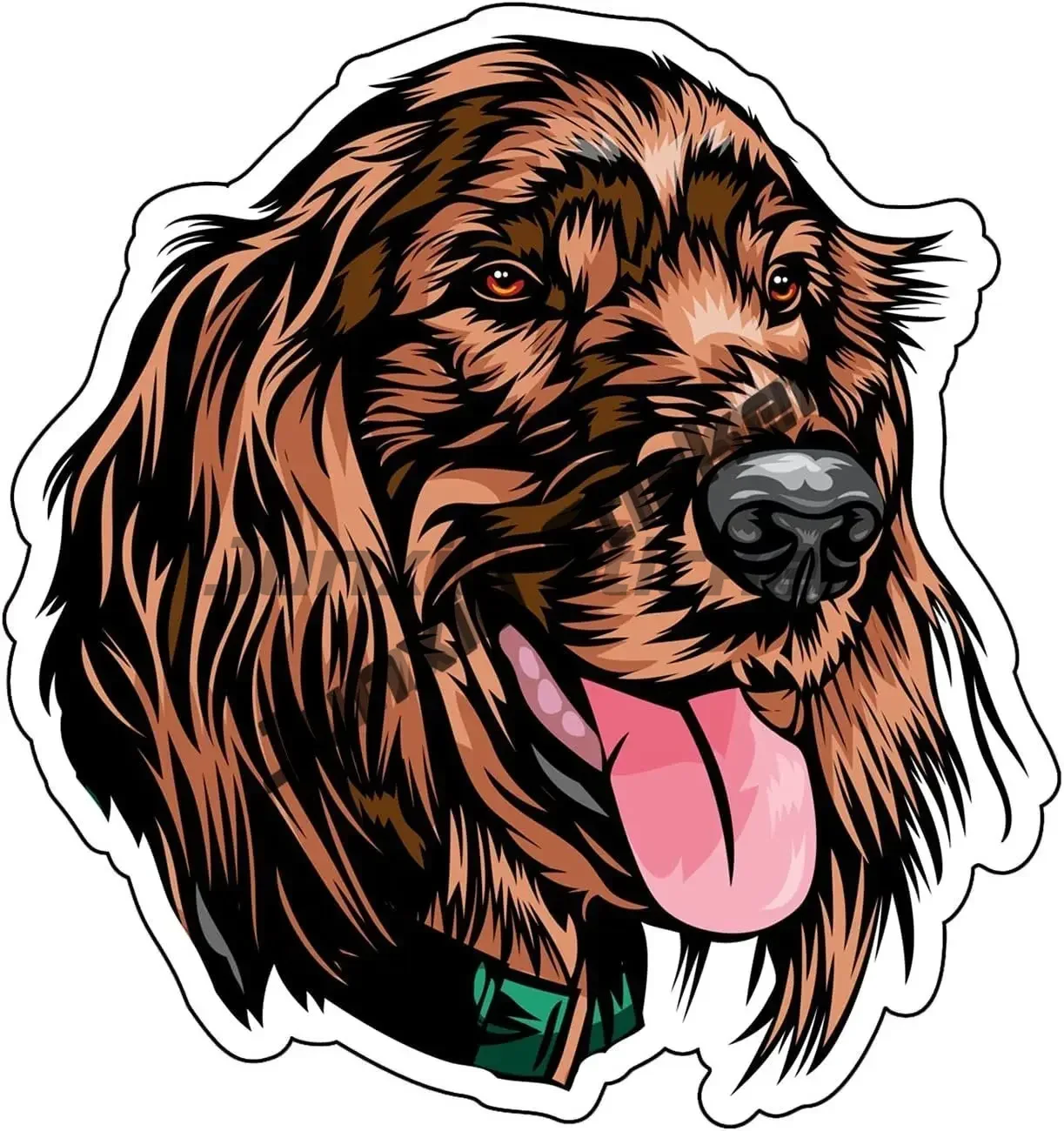 Irish Setter Vinyl Decal I Lov - Laptop Accessories Logo avis et prix
