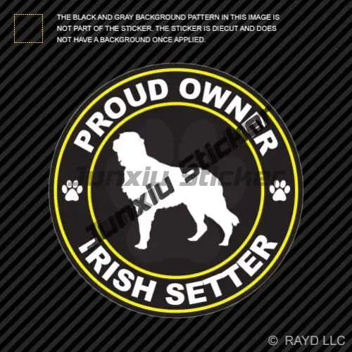Irish Setter Vinyl Decal I Lov - Laptop Accessories Logo avis et prix