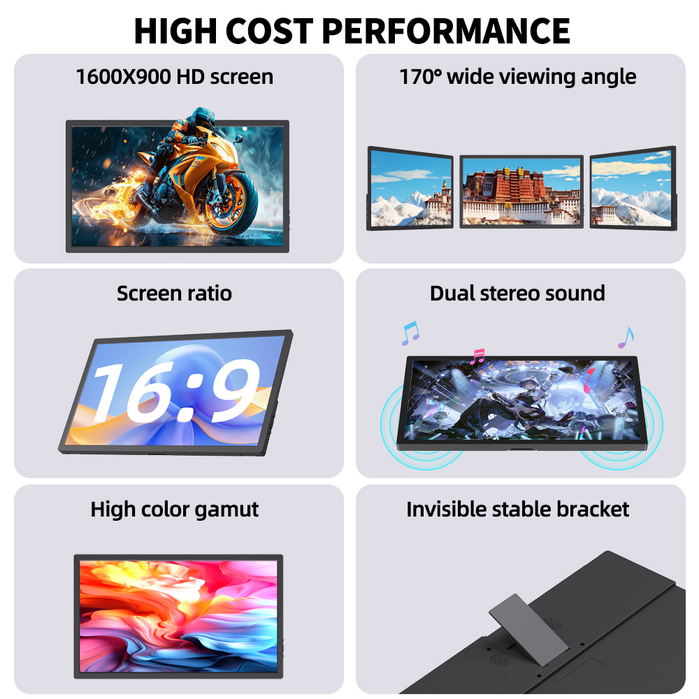 17.3 Inch Portable Monitor Gam - Xbox Laptop Accessories avis et prix