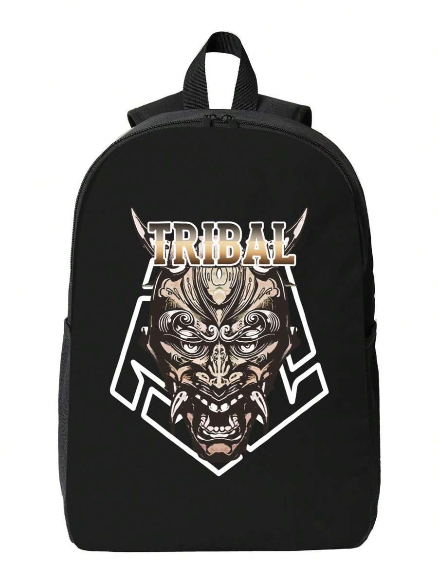 Tribal Demon Print Waterproof  - Laptop Backpack Anti Theft avis et prix