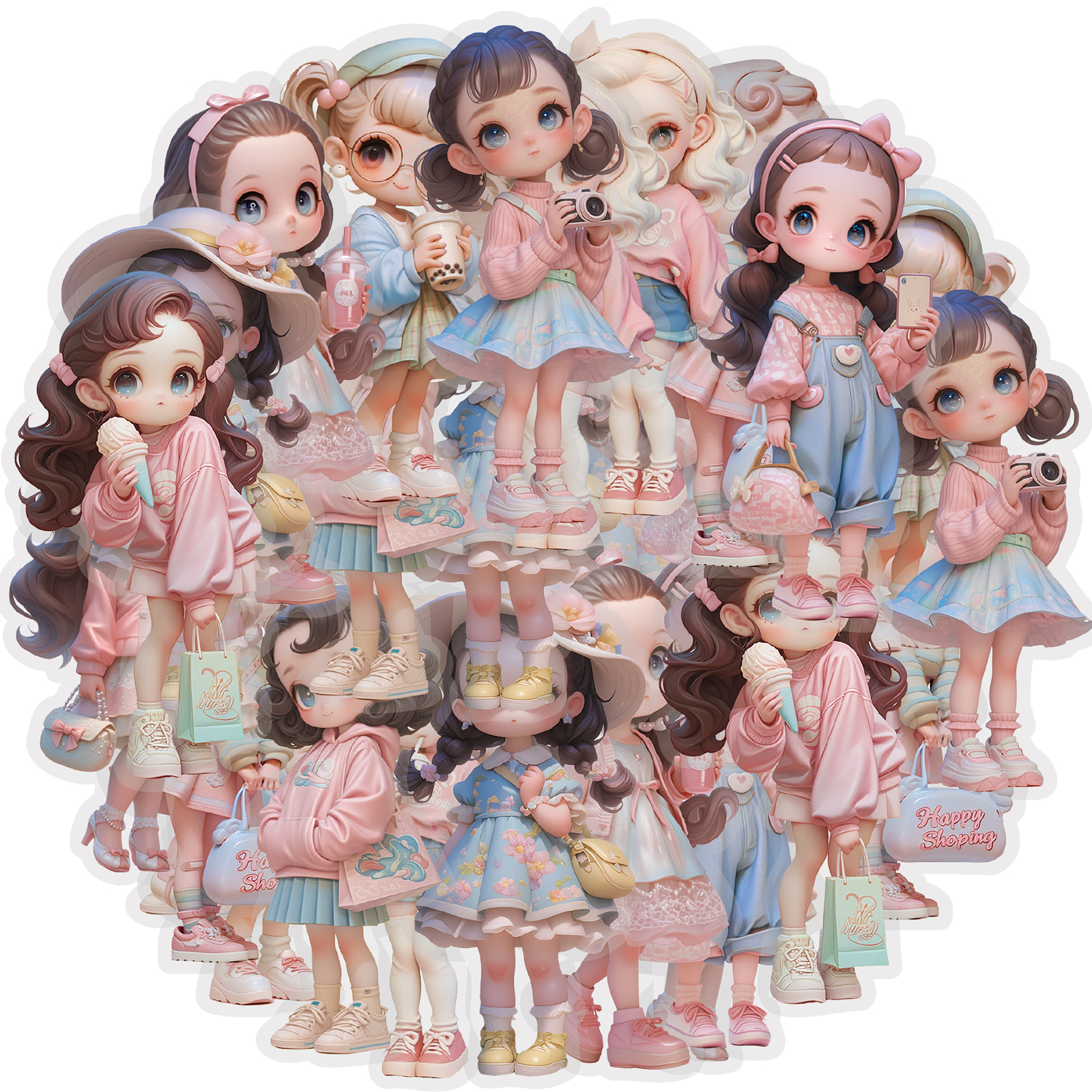 Etori Life 10Pcs Sweet Macaron - Laptop Accessories Girls avis et prix