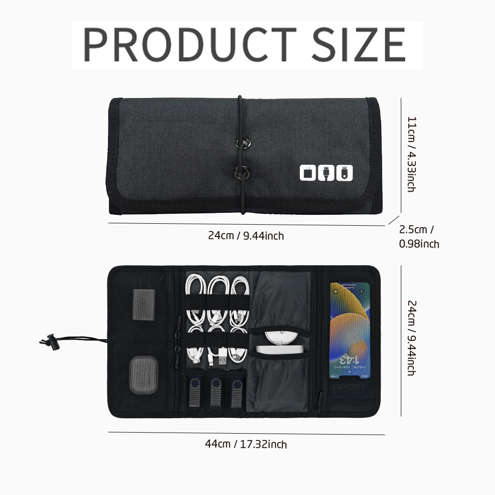 Tech Organizer Bag Cable Stora - Cable Management Bag avis et prix