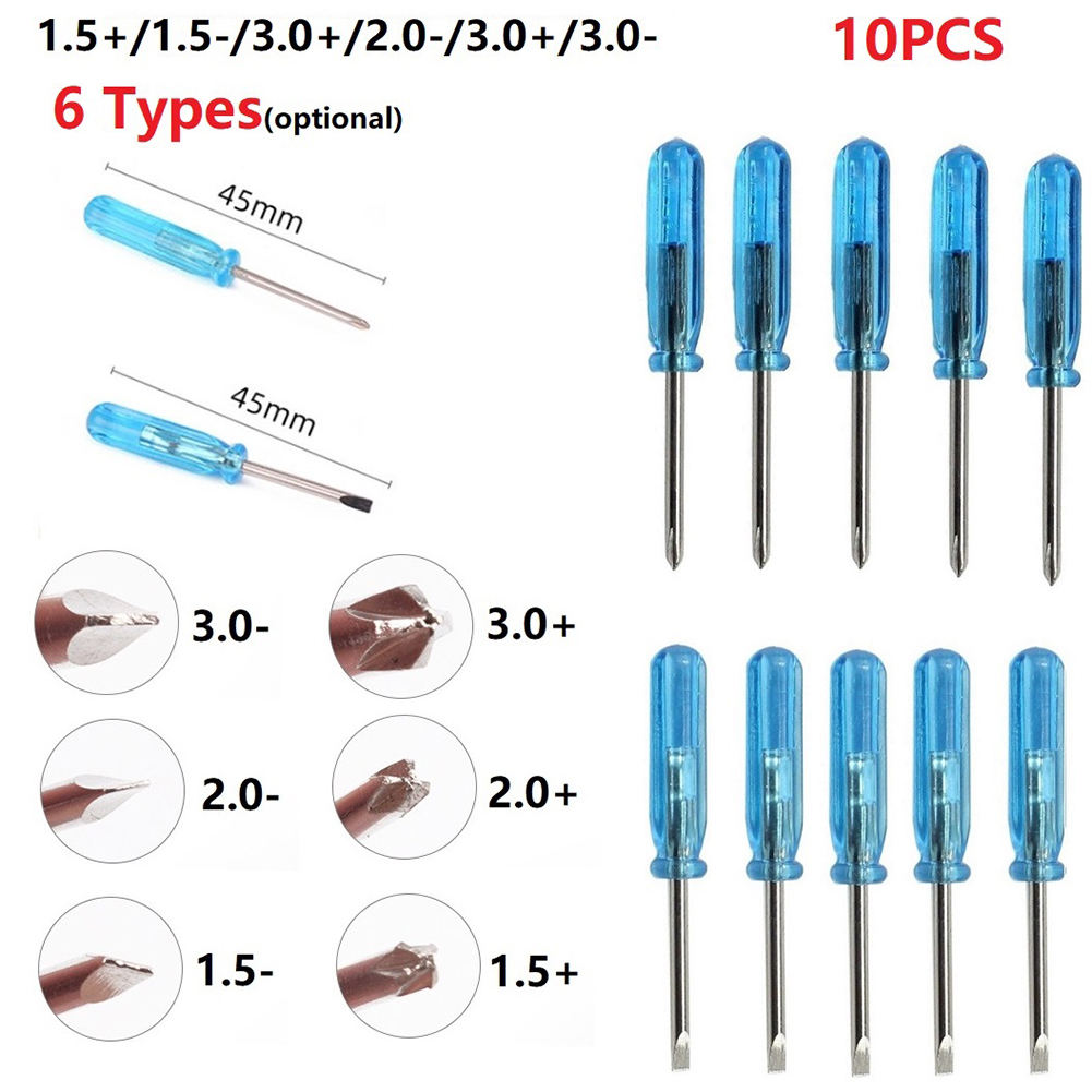 10pcs Mini Slotted Cross Screw - Xbox Laptop Accessories avis et prix