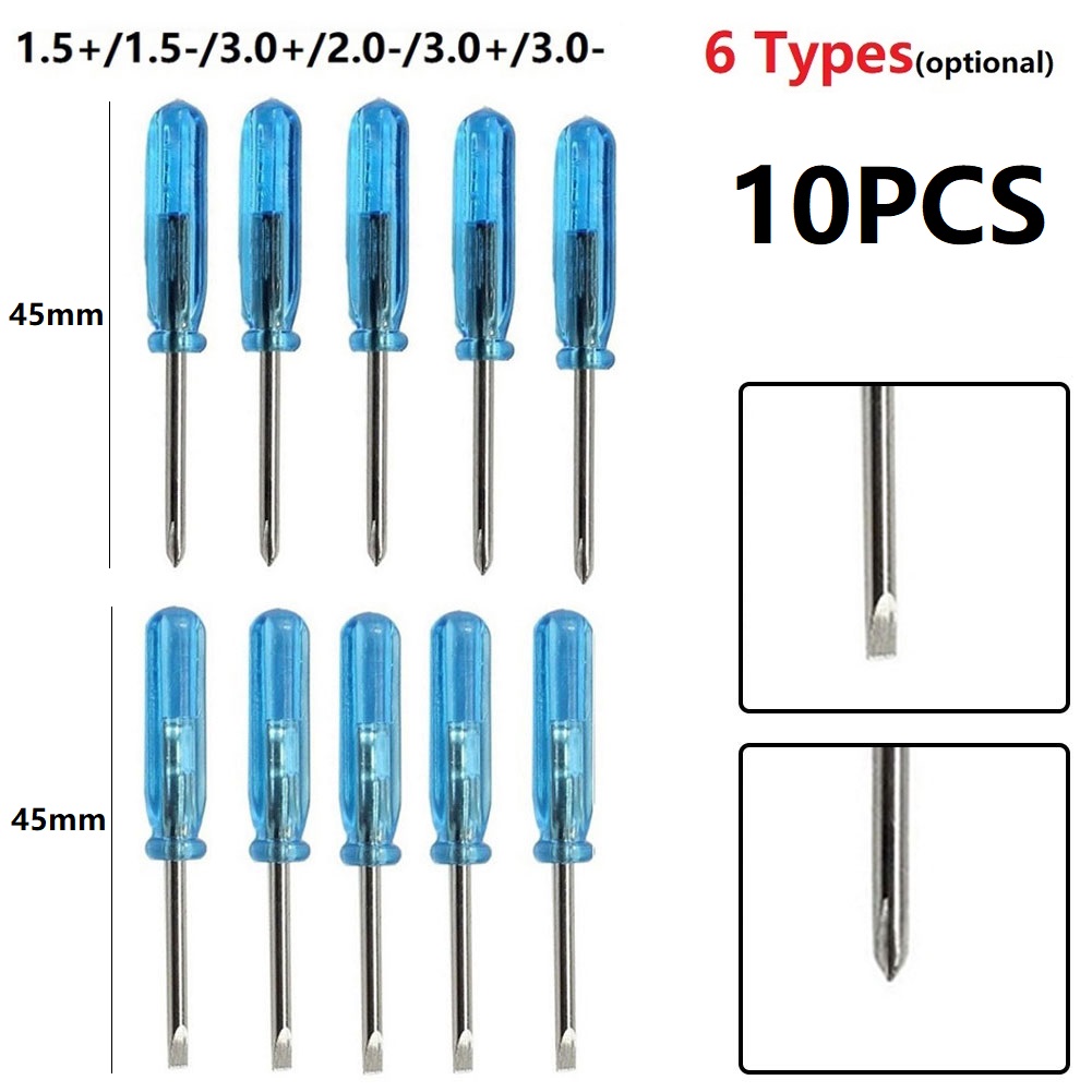 10pcs Mini Slotted Cross Screw - Xbox Laptop Accessories avis et prix