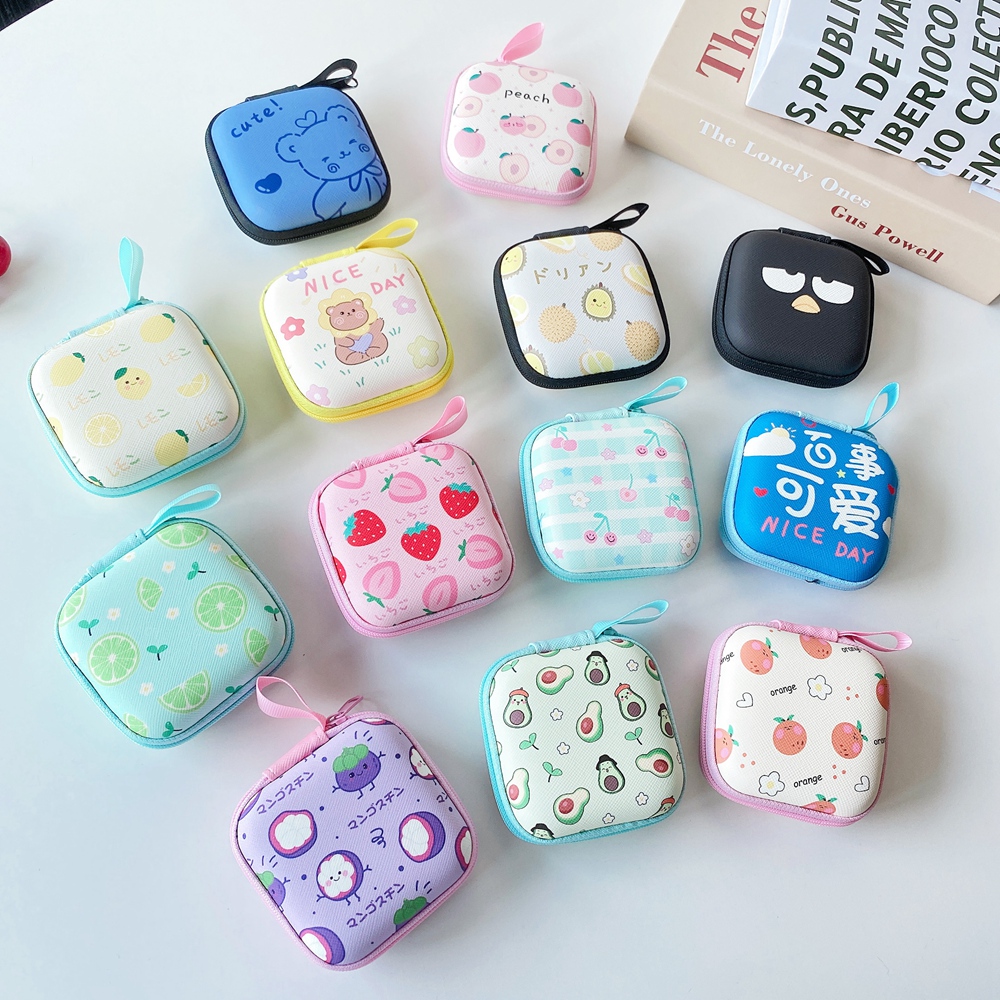 Cartoon Mini Zipper Hard Headp - Cable Management Bag avis et prix