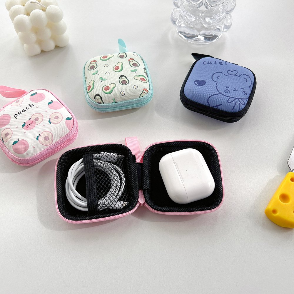 Cartoon Mini Zipper Hard Headp - Cable Management Bag avis et prix