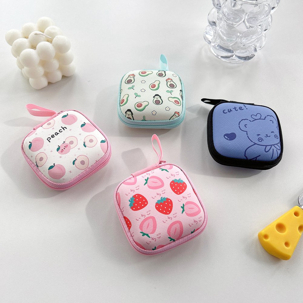 Cartoon Mini Zipper Hard Headp - Cable Management Bag avis et prix