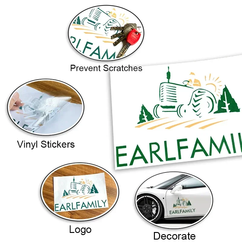 EARLFAMILY 13cm X 12.5cm for H - Laptop Accessories Logo avis et prix