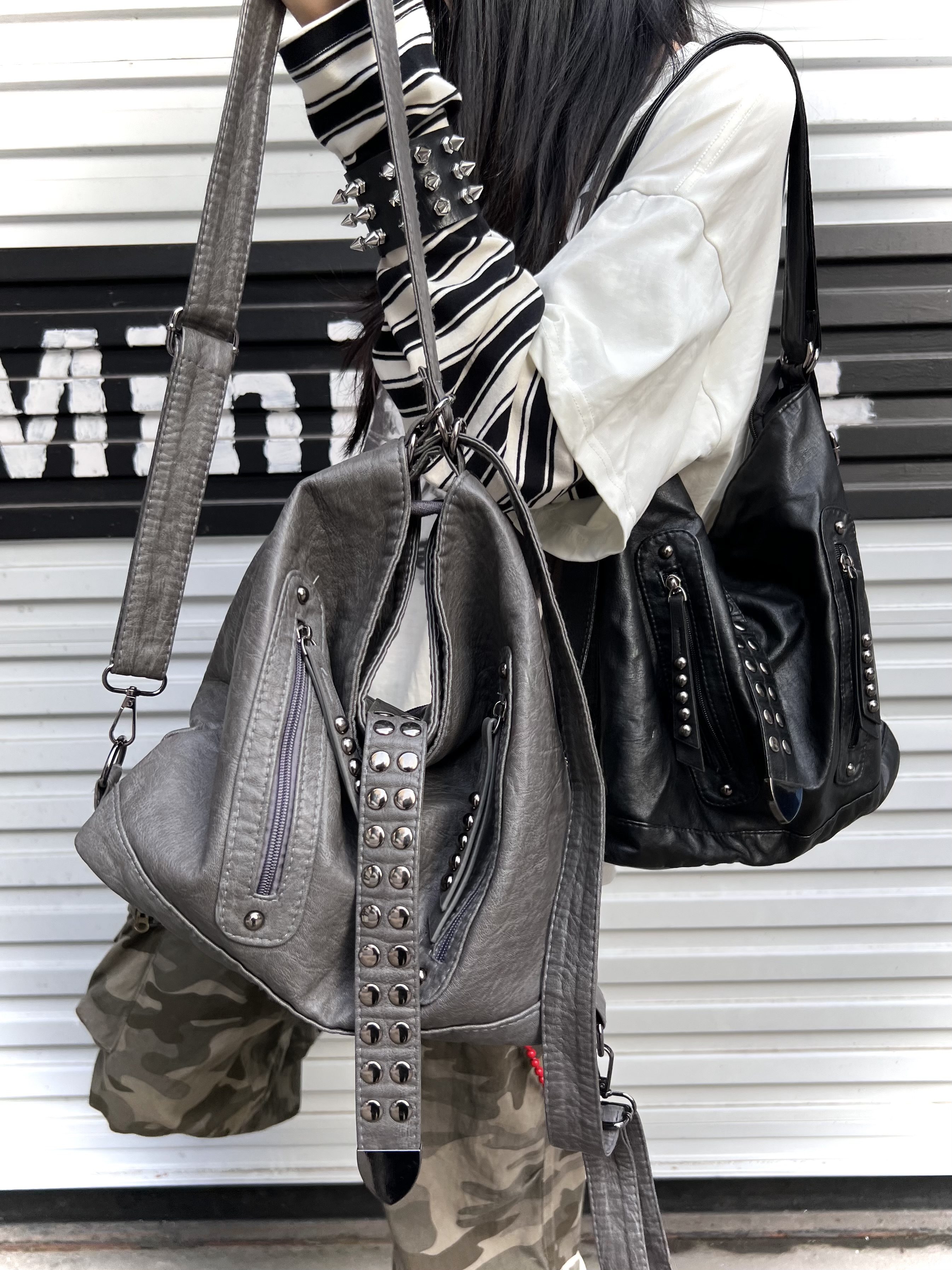 Retro Rivet Spice Girl Handbag - Laptop Accessories Girls avis et prix