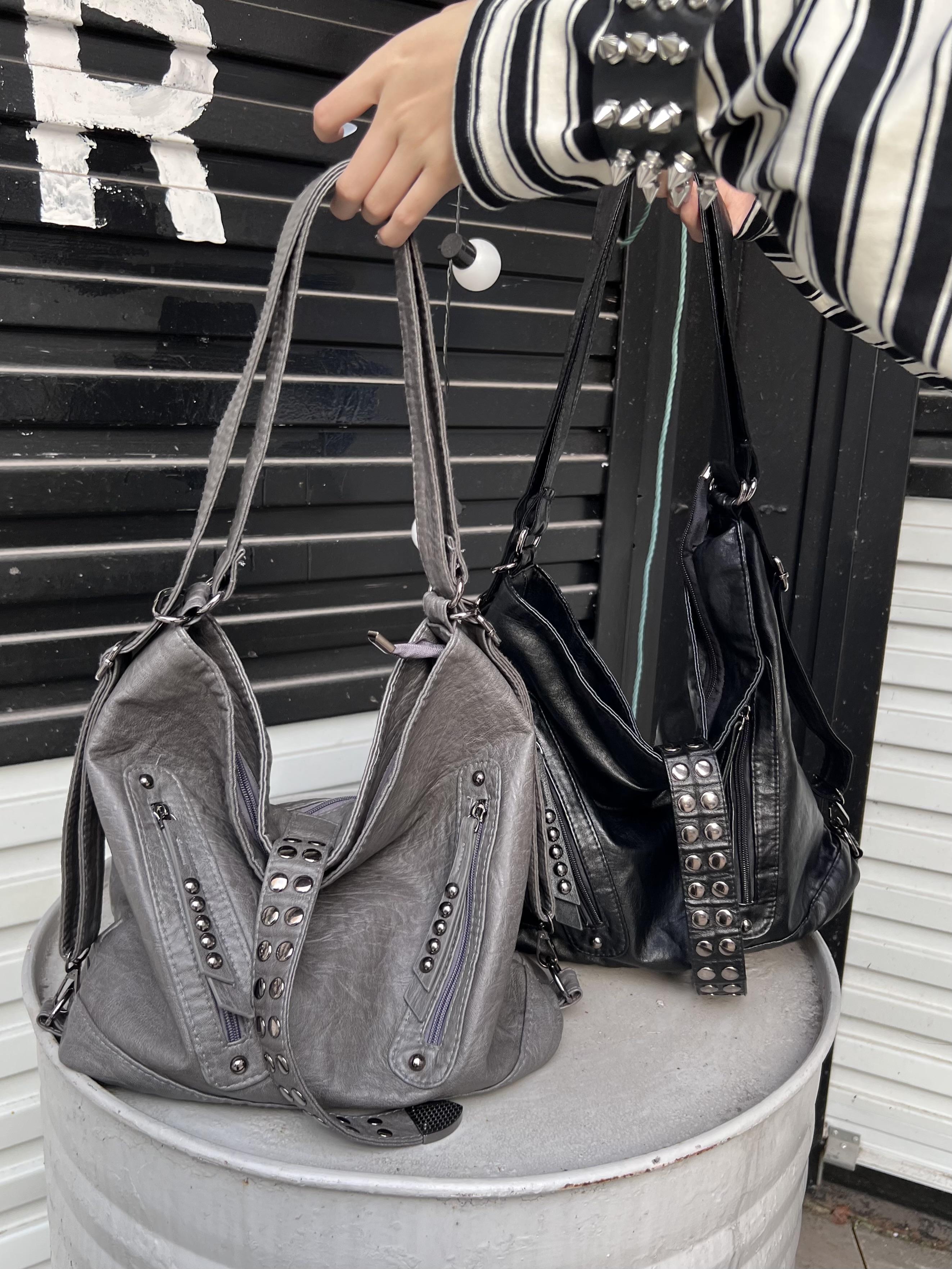 Retro Rivet Spice Girl Handbag - Laptop Accessories Girls avis et prix