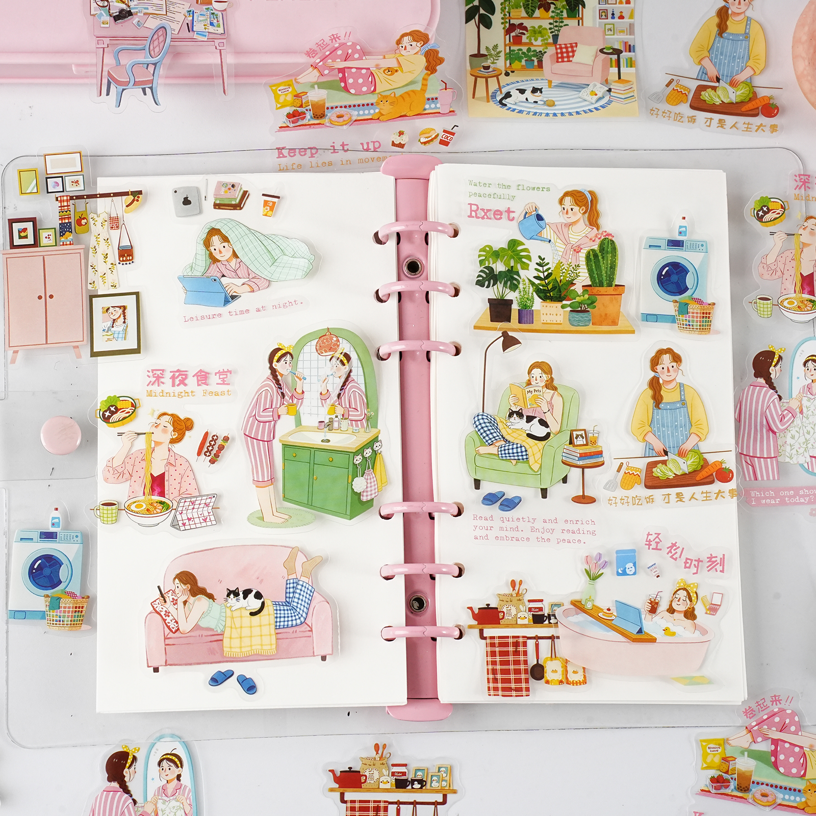 Etori Life 15Pcs Pet Stickers  - Laptop Accessories Girls avis et prix