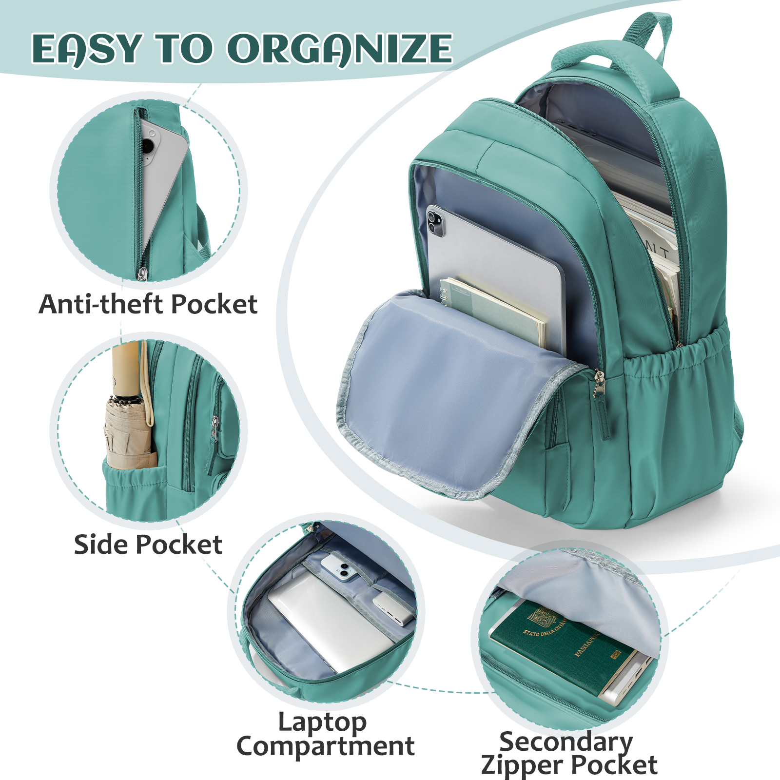 Lightweight Laptop Backpack fo - Laptop Backpack Anti Theft avis et prix