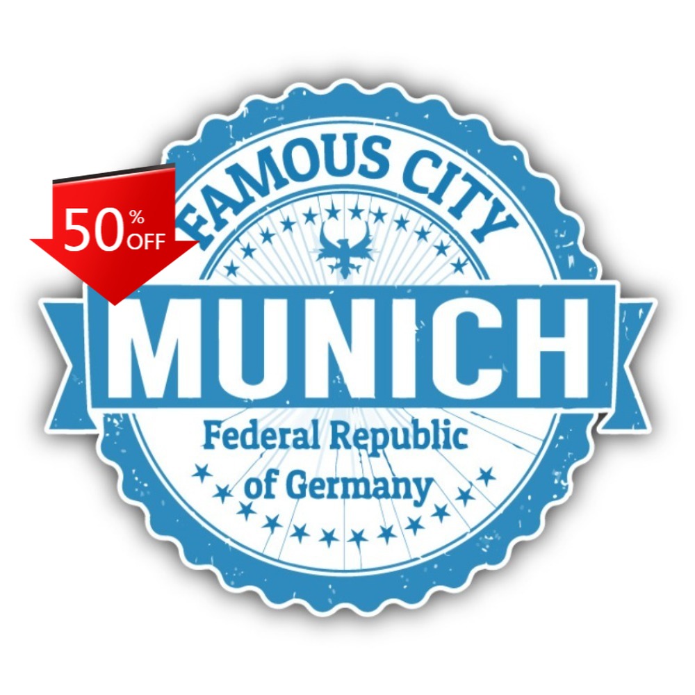 Munich City Germany Grunge Fun - Laptop Unique Accessories avis et prix