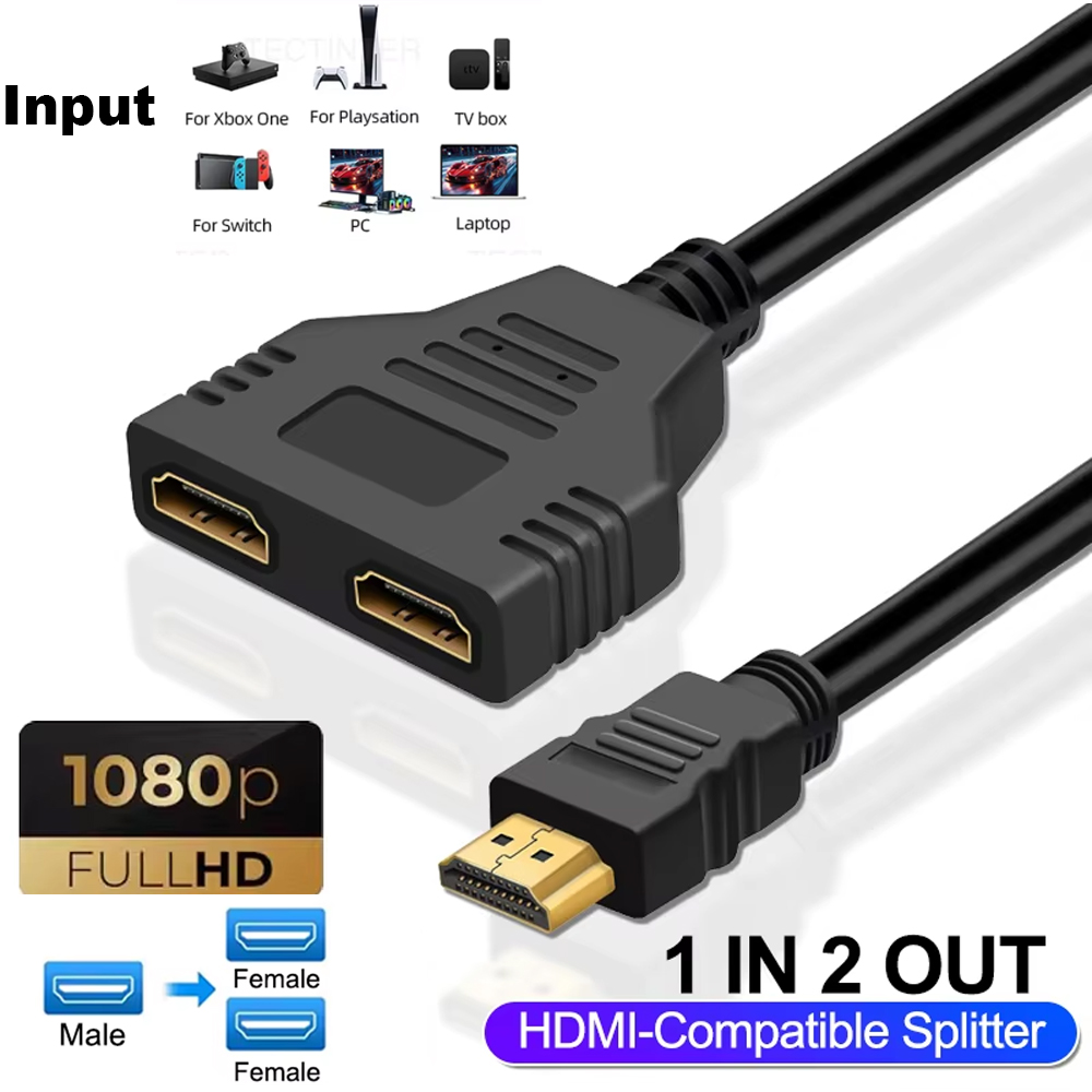 1080P 1 In 2 Out HDMI-compatib - Xbox Laptop Accessories avis et prix