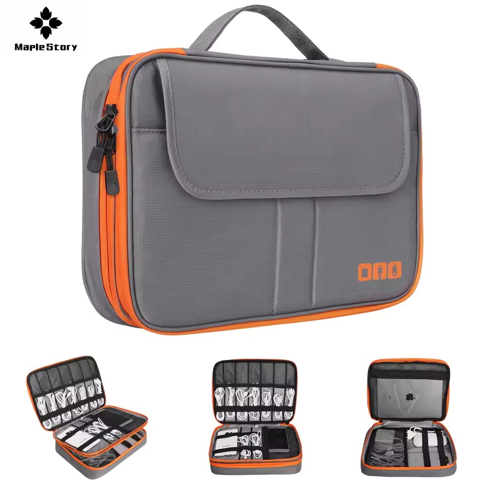 Travel Double Layer Digital St - Cable Management Bag avis et prix