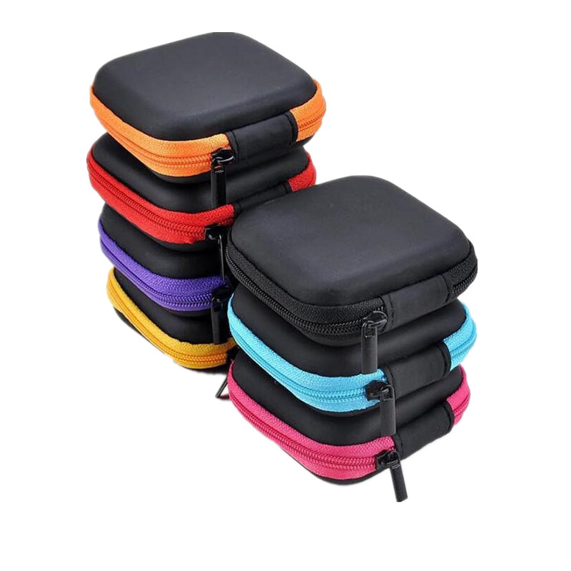 1pc Portable Zipper Earphone C - Cable Management Bag avis et prix
