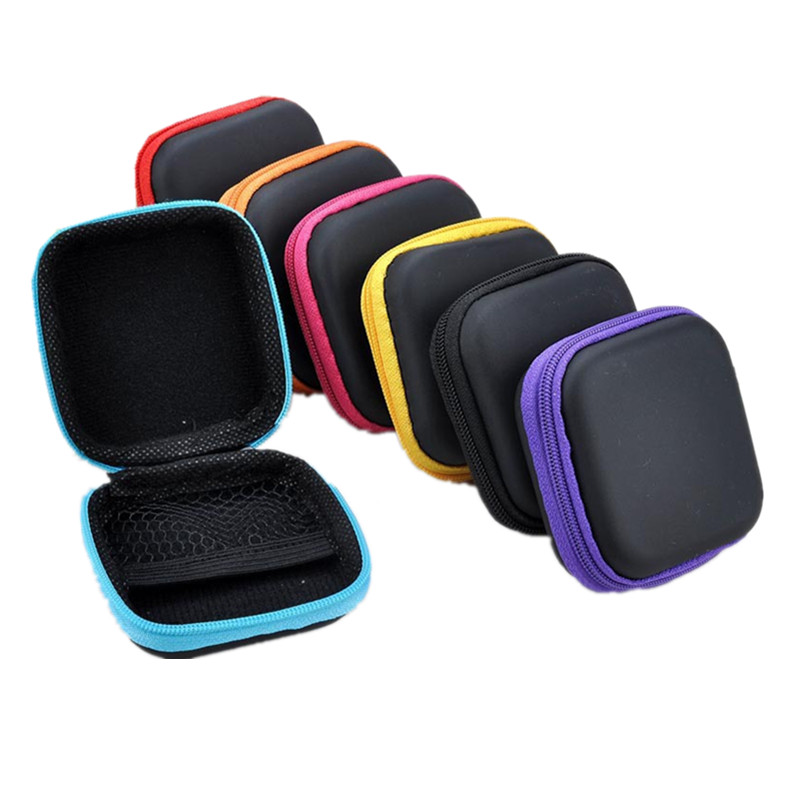 1pc Portable Zipper Earphone C - Cable Management Bag avis et prix