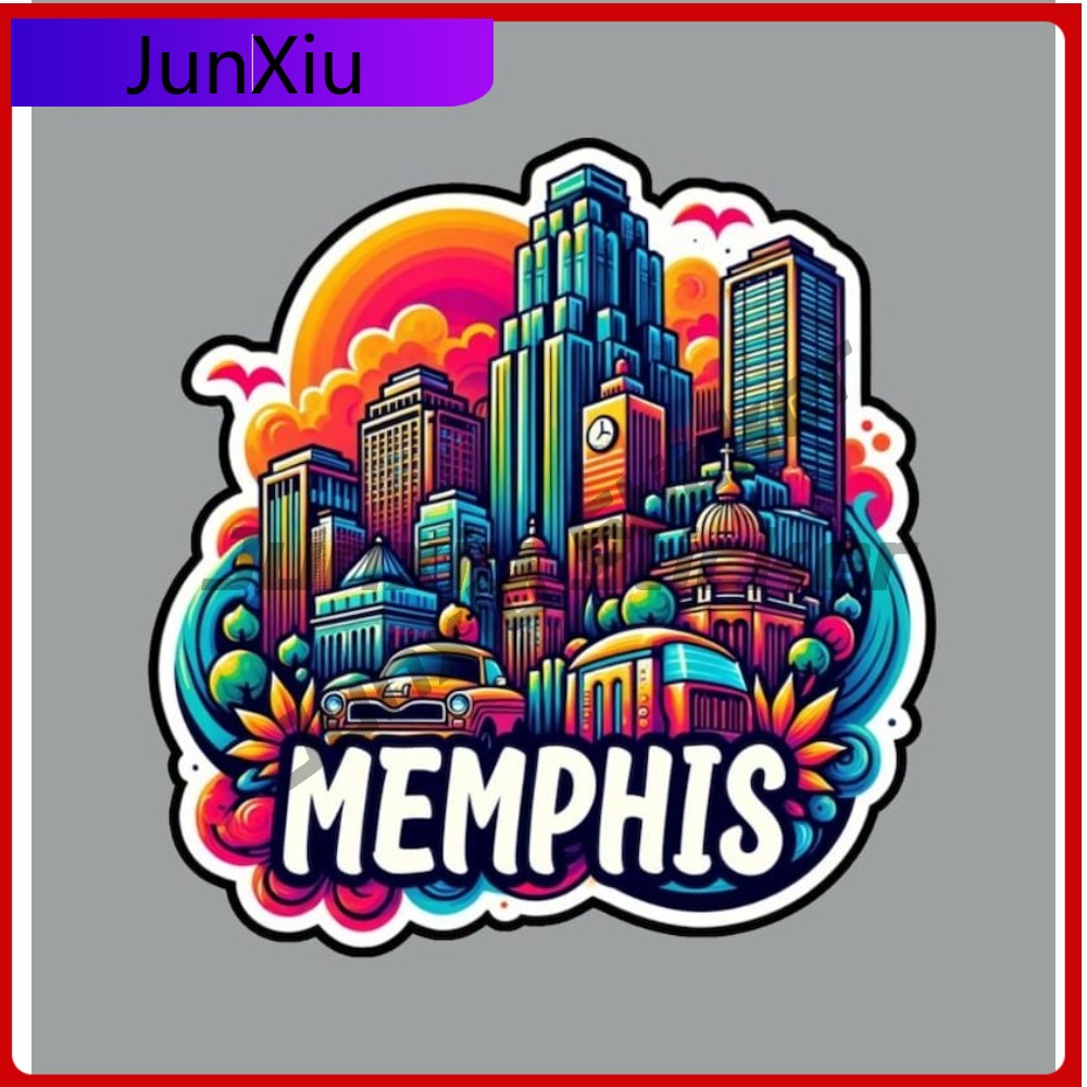 Memphis Tennessee Sticker Acce - Laptop Accessories Logo avis et prix