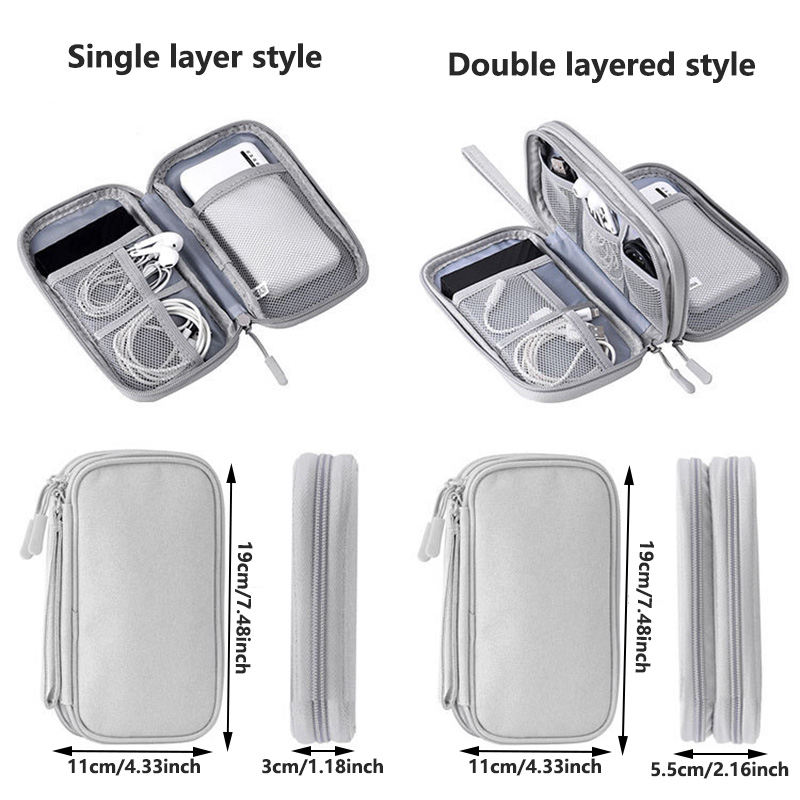 Multi-Color Portable Travel Di - Cable Management Bag avis et prix