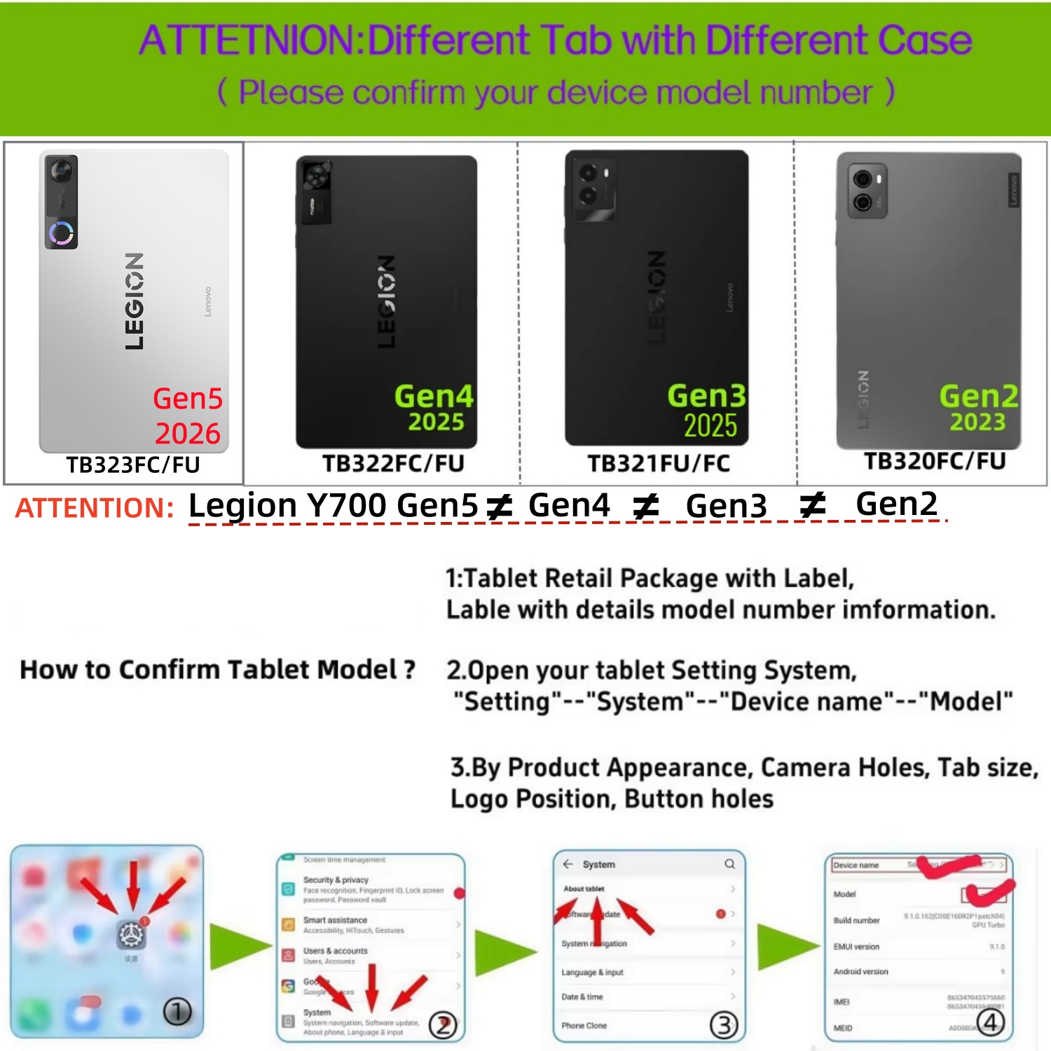 Soft TPU Tablet Case for Lenov - Legion Laptop Accessories avis et prix