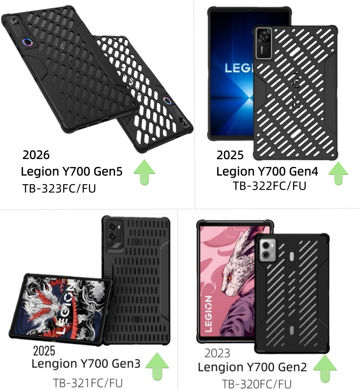 Soft TPU Tablet Case for Lenov - Legion Laptop Accessories avis et prix